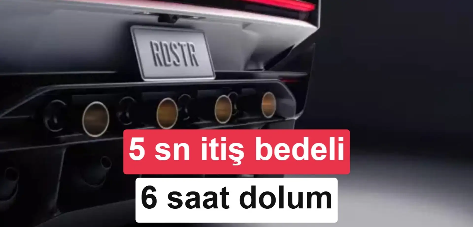 Tesla Roadster'ın itiş sistemi 5 saniye için 2-6 saat dolum süresi istiyor