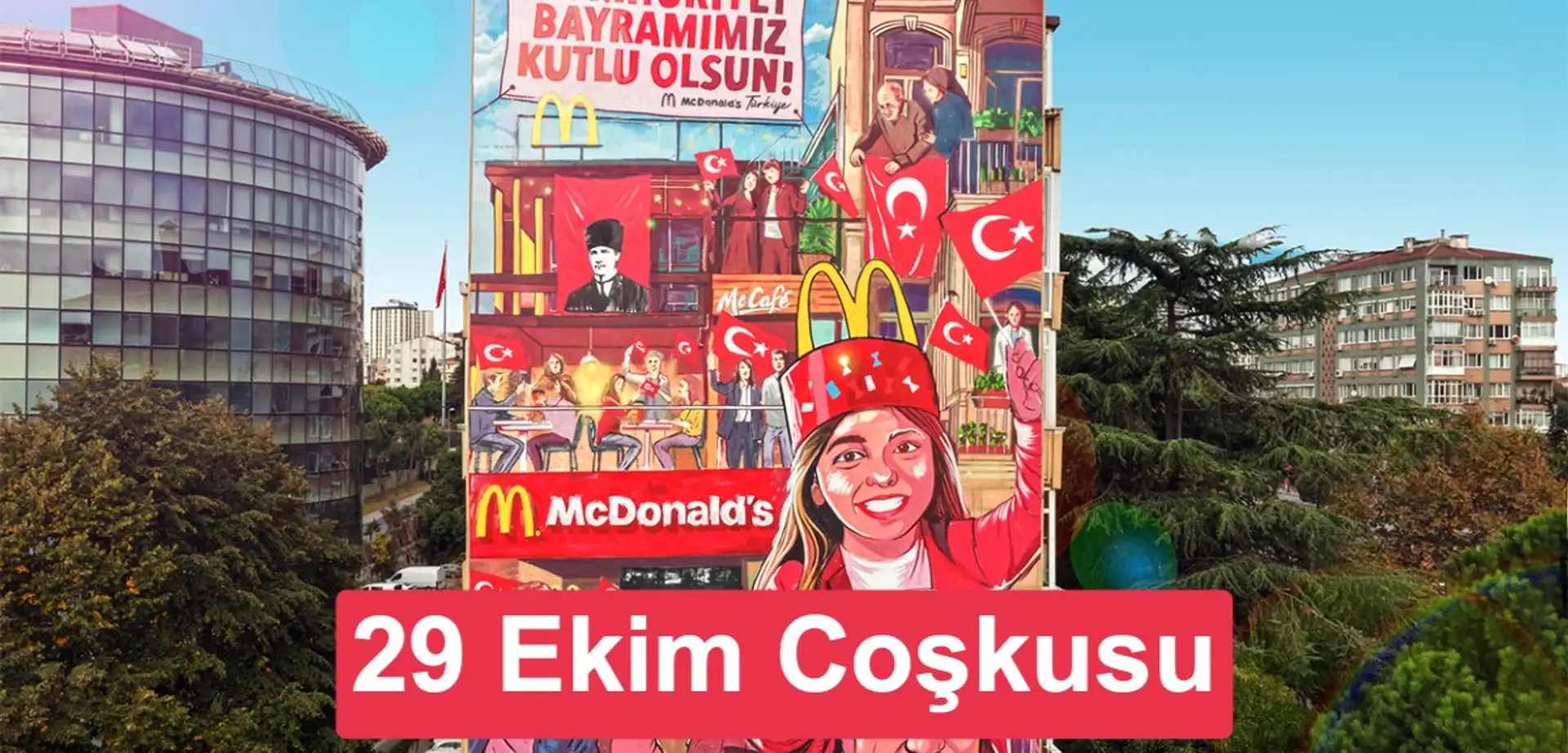 McDonald’s Türkiye Cumhuriyet’in 103. Yılını Kutluyor