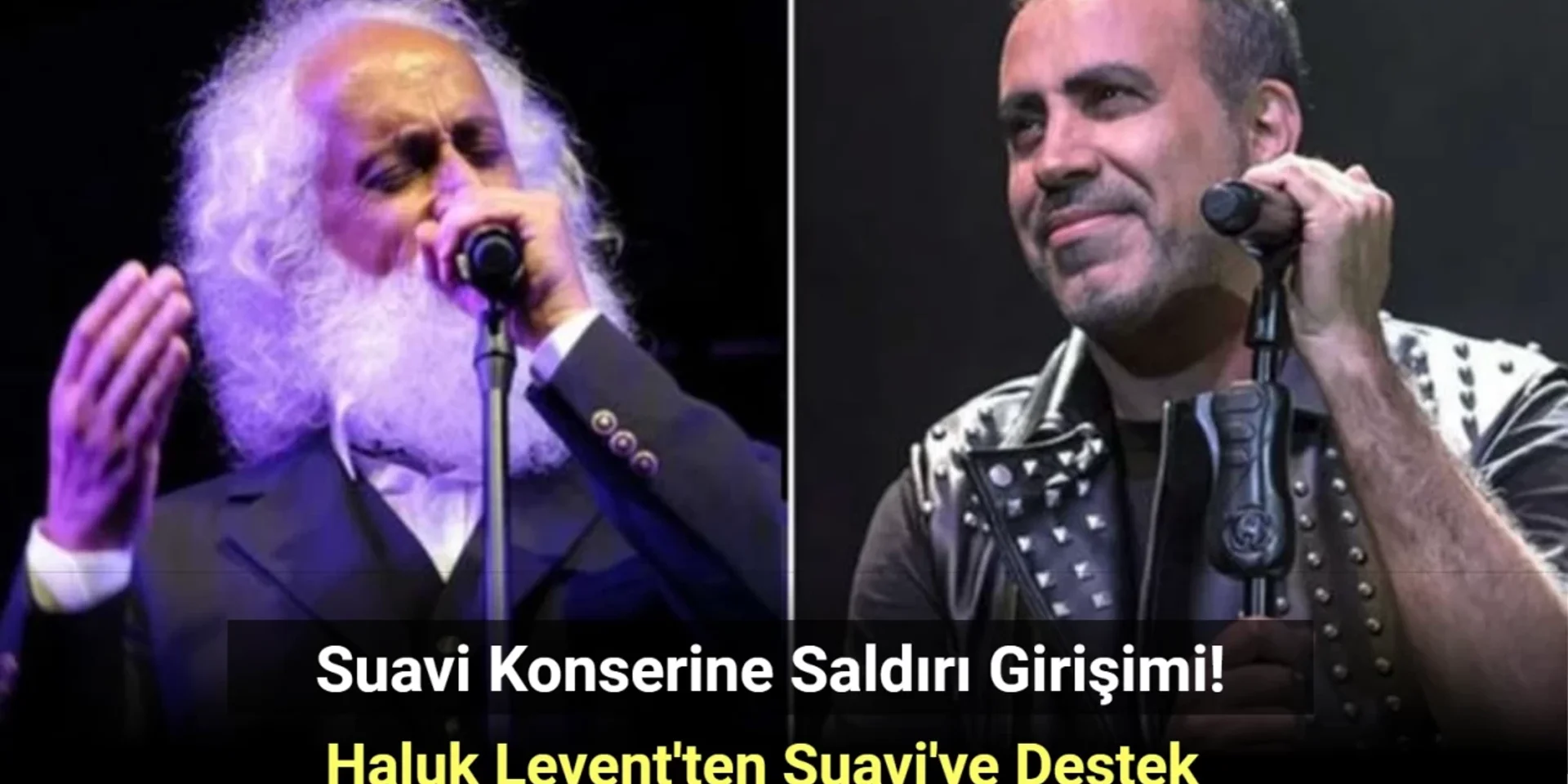 Suavi'ye Beykoz Konserinde Saldırı Girişimi! Haluk Levent'ten Destek Gecikmedi