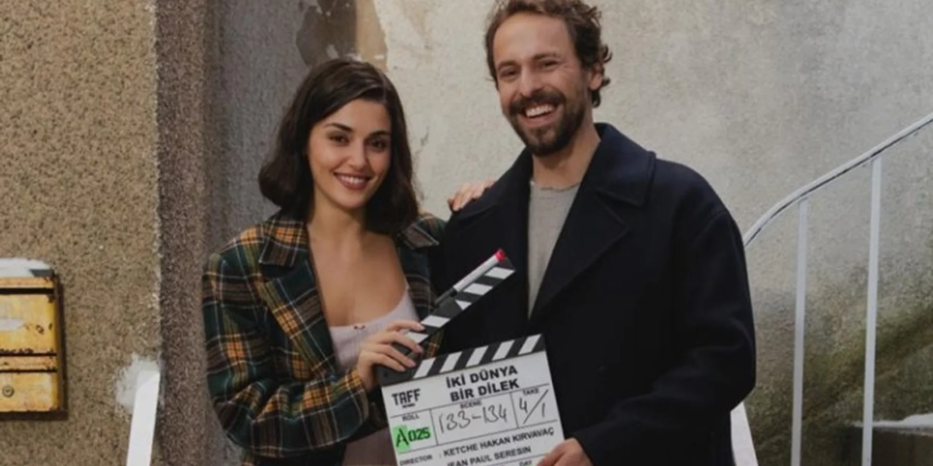İki Dünya Bir Dilek Filminden İlk Kareler