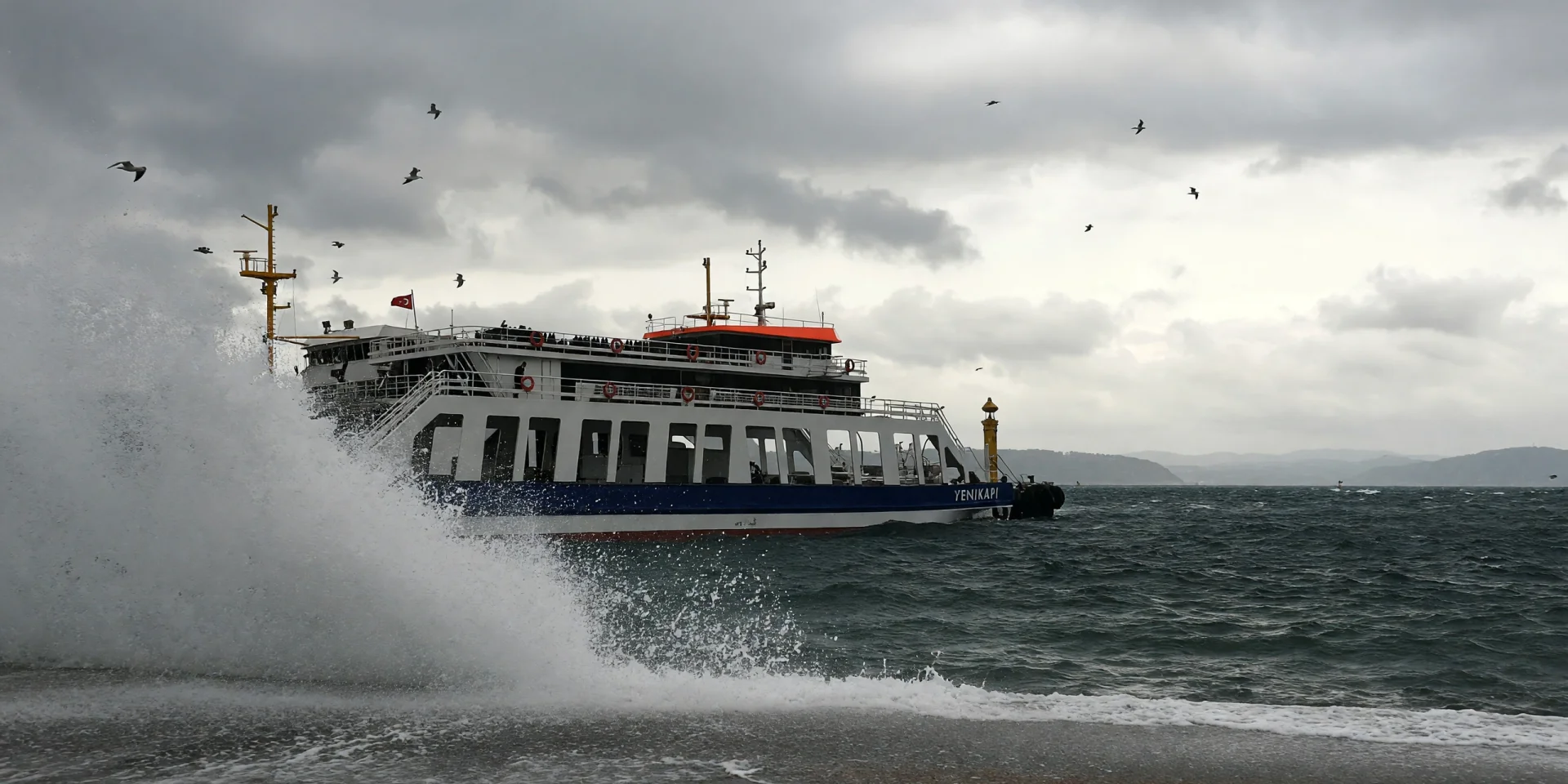 Marmara'da Şehir Hatları, İDO ve BUDO Seferlerine Hava Engeli