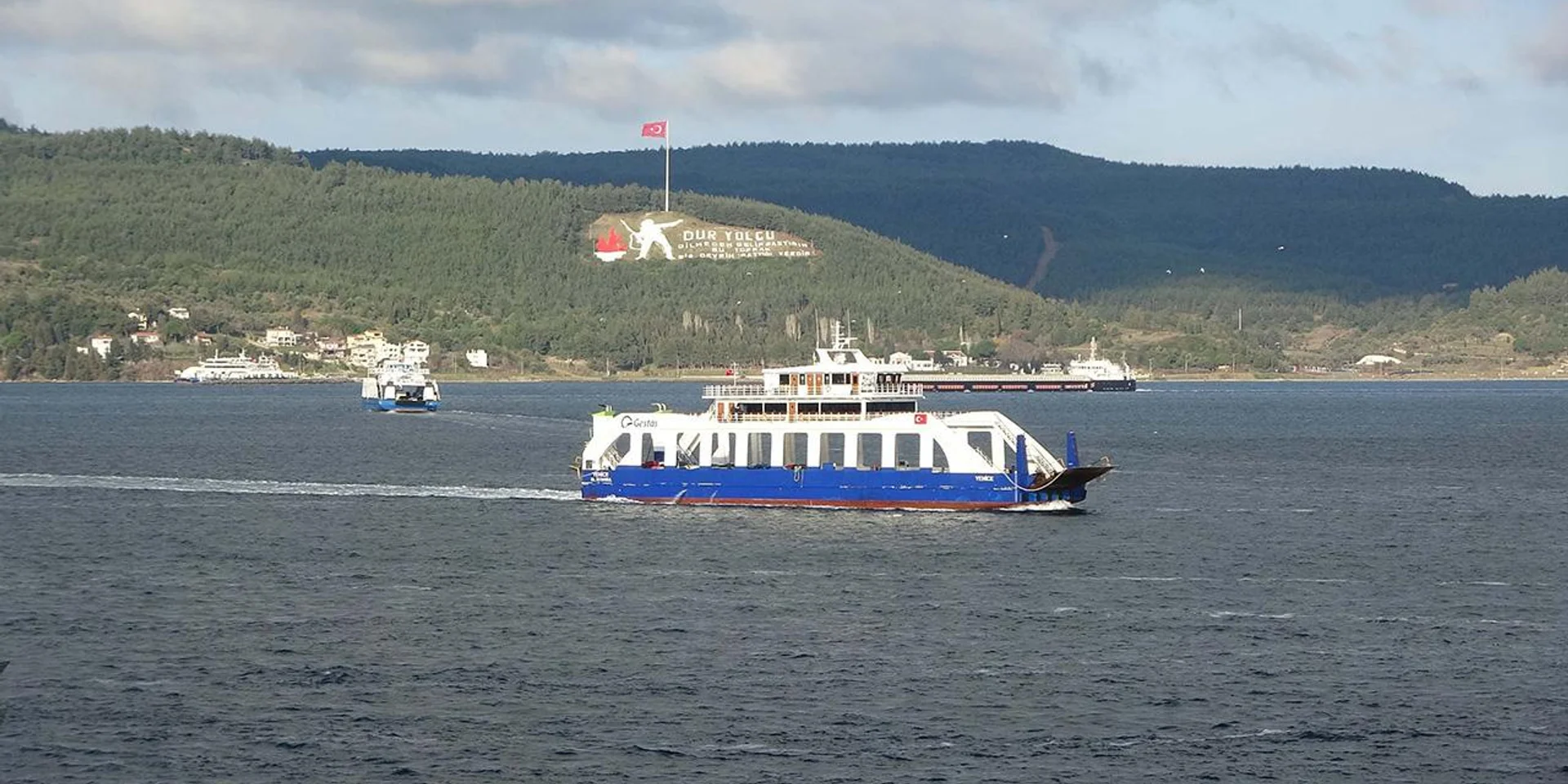 Kabatepe-Gökçeada Feribot Seferleri Fırtına Nedeniyle İptal Edildi