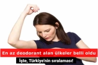 Araplardan Şaşırtan Türkiye İstatistiği: En Az Deodorant Kullanan Ülke Olduk!
