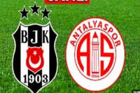 Beşiktaş-Antalyaspor Maçının İlk 11’leri Belli Oldu