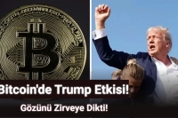 Bitcoin'de Trump Etkisi: Gözünü Zirveye Dikti!