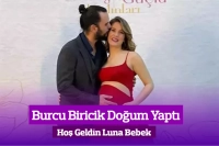 Burcu Biricik Kızı Luna’yı Kucağına Aldı