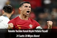 Cristiano Ronaldo YouTube'da 20 Milyon Aboneye Ulaştı! MrBeast'in Rekorunu Kırdı