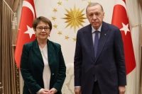 Cumhurbaşkanı Erdoğan, EBRD Başkanı Renaud-Basso ile Görüştü