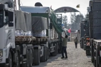 İsrail Yardım Konvoyuna Saldırdı: 4 Filistinli Öldü!