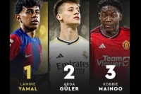 Kopa Trophy Lamine Yamal'ın Oldu: Arda Güler 2. Oldu