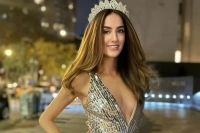 Miss Turkey birincisi İdil Bilgen'in davet tarzı dikkat çekti