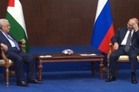 Moskova’da Tarihi Görüşme! Vladimir Putin ile Filistin Devlet Başkanı Abbas Bir Araya Geldi