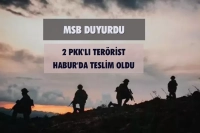 MSB Duyurdu: 2 PKK'lı Terörist Habur'da Teslim Oldu
