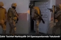 Narkoçelik-34 Operasyonlarında 11 İlde 100 Tutuklama