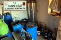 Tekirdağ Şarköy’de 1165 Litre Sahte İçki Ele Geçirildi