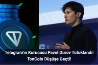 Telegram Kurucusu Pavel Durov Tutuklandı! Toncoin Düşüşe Geçti
