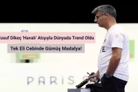 Yusuf Dikeç Olimpiyatlara 'Havalı Atışıyla' Damga Vurdu! Tek Eli Cebinde Gümüş Madalya Kazandı