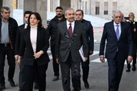 DEM Parti İmralı Heyetinden Selahattin Demirtaş'a Ziyaret