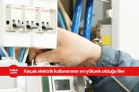 Türkiye'de kaçak elektrik kullanımının en çok olduğu iller belli oldu!