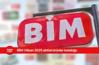 BİM 1 Nisan 2025 aktüel ürünler kataloğu