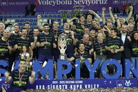 Axa Sigorta Kupa Voley Şampiyonu Fenerbahçe Medicana Oldu