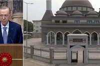 Gine'de Recep Tayyip Erdoğan Camii Açıldı! Erdoğan Konuşuyor...