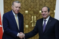 Cumhurbaşkanı Erdoğan Mısır Cumhurbaşkanı Sisi ile Görüştü