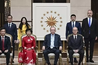 Cumhurbaşkanı Erdoğan, Beş Ülkenin Yeni Büyükelçilerini Kabul Etti