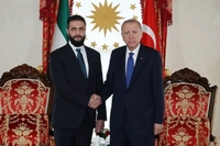 Cumhurbaşkanı Erdoğan, Suriye Cumhurbaşkanı Şara ile Görüştü
