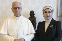 Emine Erdoğan'dan Vatikan'a Anlamlı Ziyaret: Papa 14. Leo ile Gazze ve İklim Krizini Görüştü
