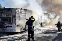 Bakırköy'de Metrobüs Yangını!