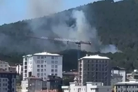 İstanbul'da Aydos Ormanı'nda Yangın Çıktı