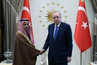 Cumhurbaşkanı Erdoğan, Suudi Arabistan Dışişleri Bakanı Bin Ferhan'ı Kabul Etti
