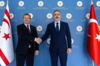 KKTC Başbakanı Ünal Üstel'den Bakan Hakan Fidan'a Kıbrıs Teşekkürü
