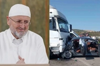 Nakşibendi tarikatının önde gelen ismi kaza geçirdi: Eşi hayatını kaybetti