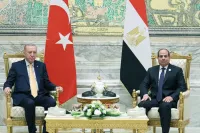 Cumhurbaşkanı Erdoğan, Mısır Cumhurbaşkanı Sisi ile Görüştü