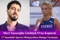 Kızıl Goncalar'ın Cüneyd'i Mert Yazıcıoğlu gönlünü 17 yaşındaki sporcuya kaptırdı! Olimpiyatlara damga vurmuştu