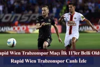 Rapid Wien Trabzonspor Maçı Hangi Kanalda? Rapid Wien Trabzonspor Canlı İzle