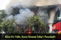Sakarya’da Eşlerin Kavgası Faciayla Sonuçlandı: Biri Evi Yaktı, Diğeri Emanet Tofaş'ı Parçaladı!