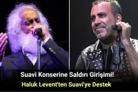 Suavi'ye Beykoz Konserinde Saldırı Girişimi! Haluk Levent'ten Destek Gecikmedi