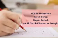 YKS ek yerleştirme tercih süreci bugün başlıyor!