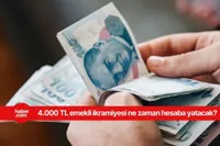 4000 TL emekli bayram ikramiyesi ne zaman yatacak?