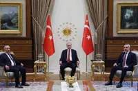 Cumhurbaşkanı Erdoğan, Filistin Devlet Başkan Yardımcısı eş-Şeyh'i Kabul Ettİ