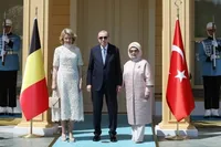 Cumhurbaşkanı Erdoğan, Belçika Kraliçesi'ni Kabul Etti