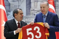 Cumhurbaşkanı Erdoğan, Şampiyon Galatasaray'ı Kabul Etti