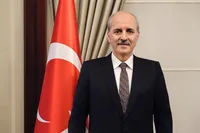 TBMM Başkanı Kurtulmuş, Bakü'de Umman Şura Meclisi Başkanı ile Bir Araya Geldi