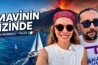 Mavinin İzinde ile volkanların gölgesinde yolculuk | Stromboli - İtalya