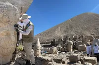 Nemrut'un dev heykellerine 5 yıllık koruma kalkanı
