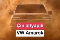 Çin altyapılı yeni Volkswagen Amarok'tan ilk görseller