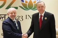 Cumhurbaşkanı Erdoğan Brezilya Devlet Başkanı Lula ile Görüştü